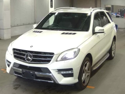 Mercedes-Benz ML CLASS  с аукциона в Японии