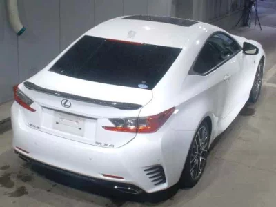Lexus RC  с аукциона в Японии