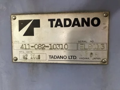 TADANO CRANE
