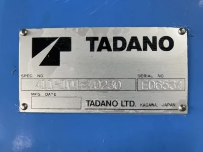 TADANO CRANE