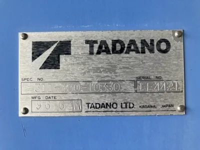 TADANO CRANE