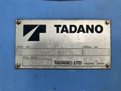 TADANO CRANE