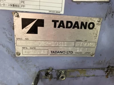 TADANO CRANE