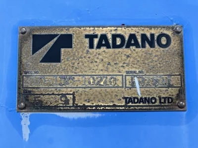 TADANO CRANE