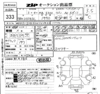 Mercedes-Benz E CLASS WAGON лот № 333 оценка 3.5  с аукциона в Японии 3