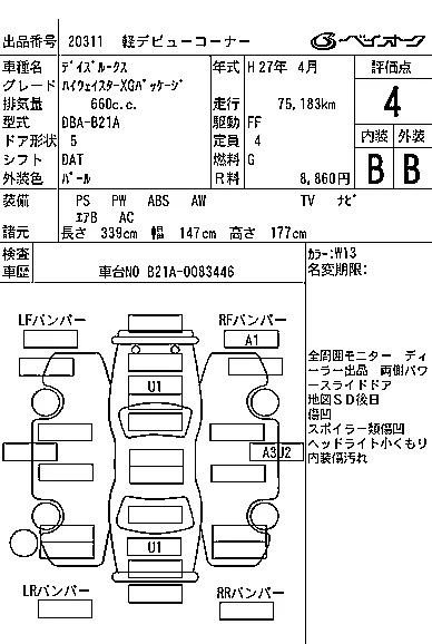 Nissan Dayz Roox