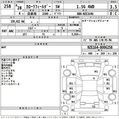 Toyota Corolla Fielder