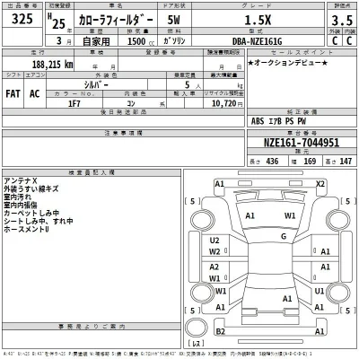 Toyota Corolla Fielder