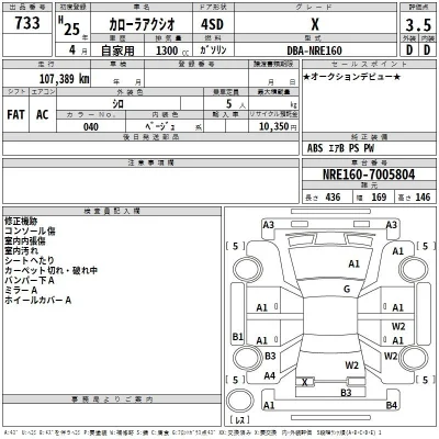 Toyota Corolla Axio