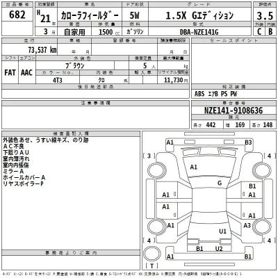 Toyota Corolla Fielder