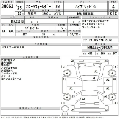Toyota Corolla Fielder