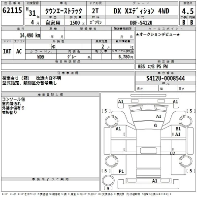 Toyota TownAce Truck