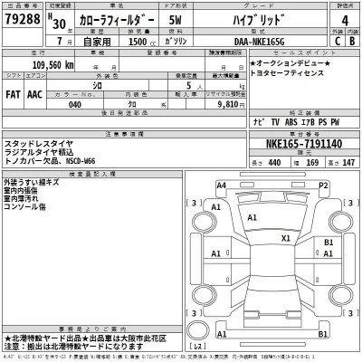 Toyota Corolla Fielder