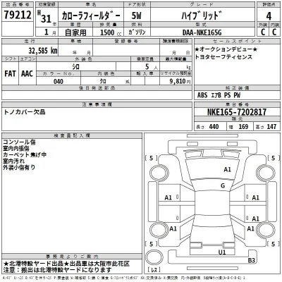 Toyota Corolla Fielder