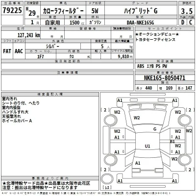 Toyota Corolla Fielder