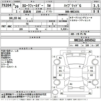 Toyota Corolla Fielder