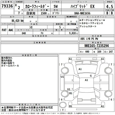 Toyota Corolla Fielder