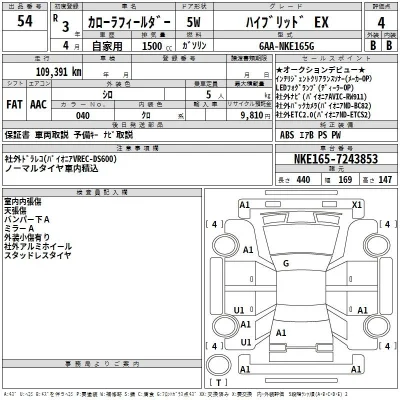 Toyota Corolla Fielder