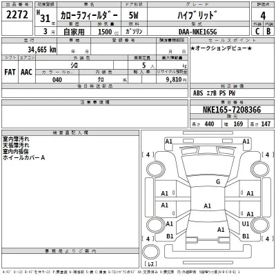 Toyota Corolla Fielder