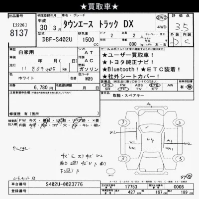 Toyota TownAce Truck