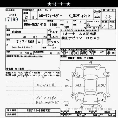 Toyota Corolla Fielder
