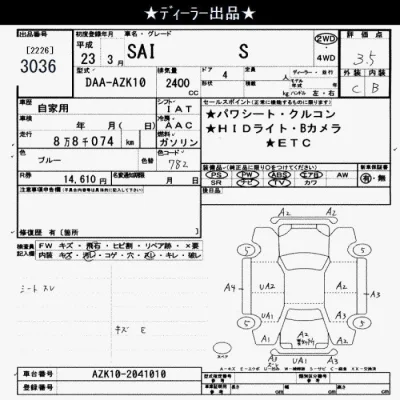 Toyota Sai