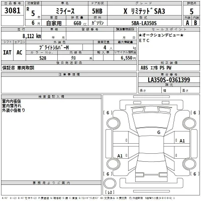 Daihatsu MIRA E S