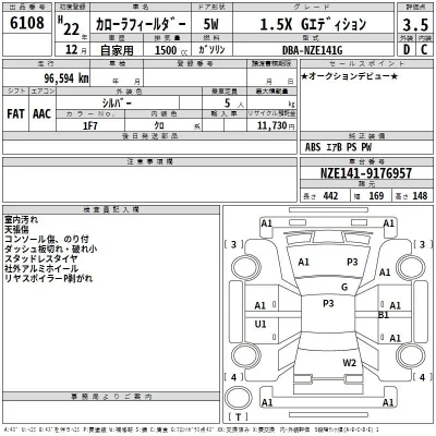 Toyota Corolla Fielder