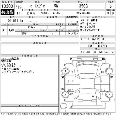 Toyota Mark X Zio