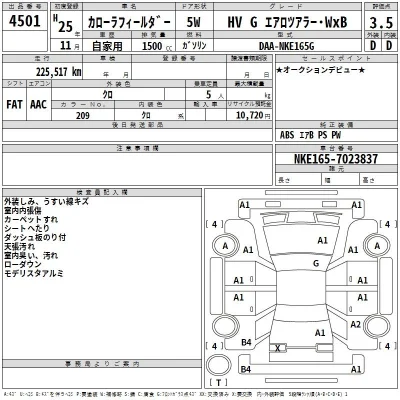Toyota Corolla Fielder