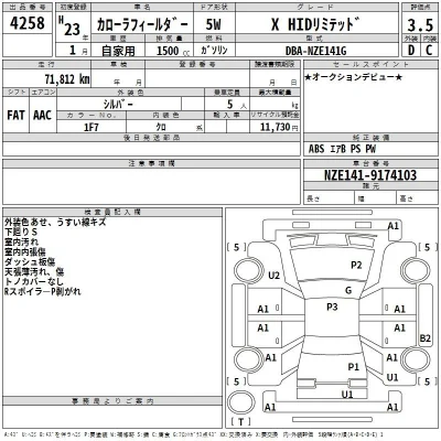 Toyota Corolla Fielder