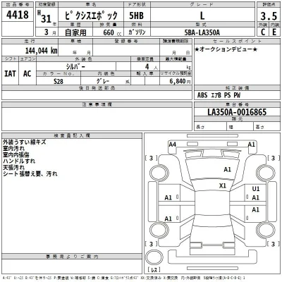 Toyota Pixis Epoch