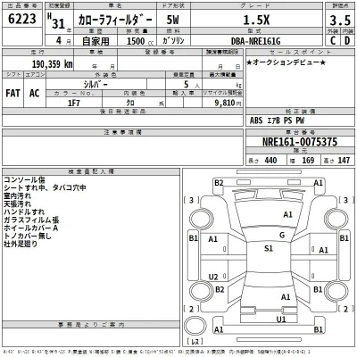 Toyota Corolla Fielder