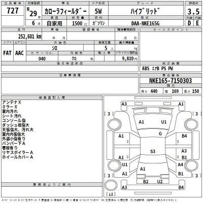 Toyota Corolla Fielder