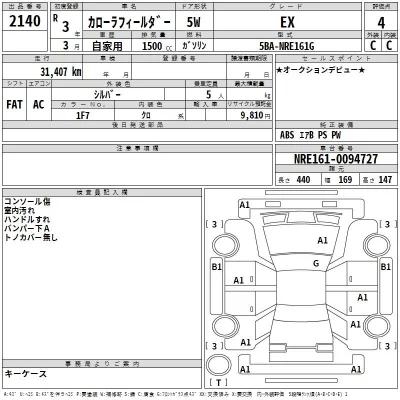 Toyota Corolla Fielder