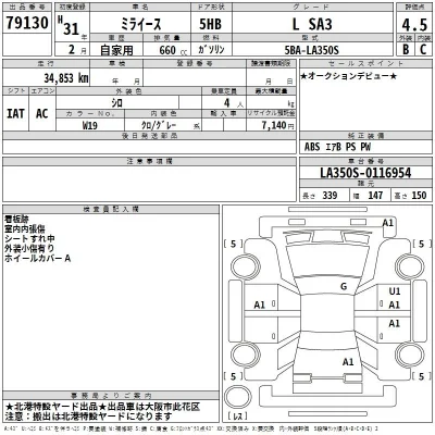 Daihatsu MIRA E S