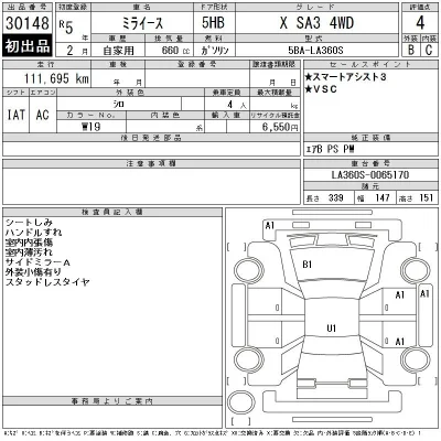 Daihatsu MIRA E S