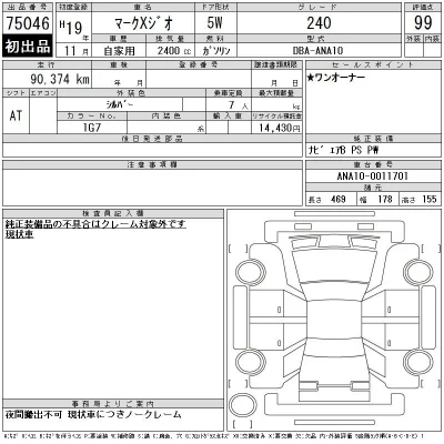 Toyota Mark X Zio