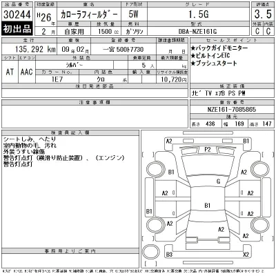 Toyota Corolla Fielder