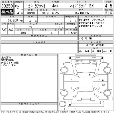 Toyota Corolla Axio