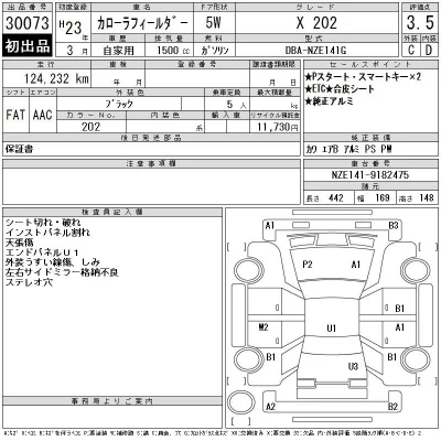 Toyota Corolla Fielder