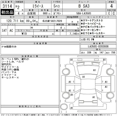 Daihatsu MIRA E S
