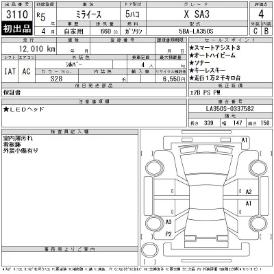 Daihatsu MIRA E S