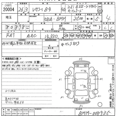 Subaru LEGACY B4