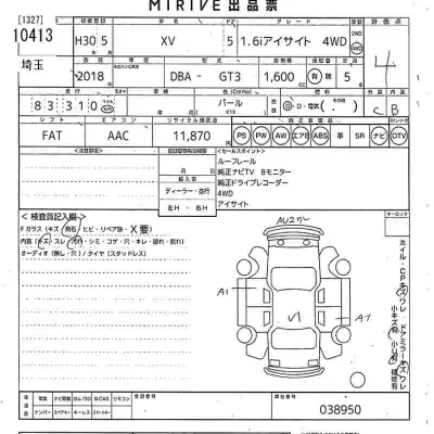 Subaru XV