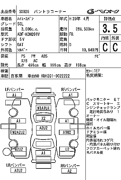 Toyota HiAce Van