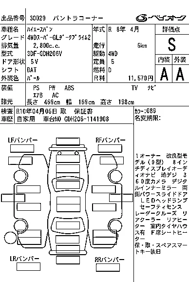Toyota HiAce Van