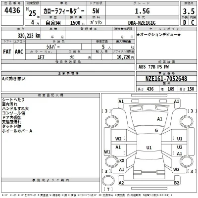 Toyota Corolla Fielder