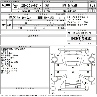 Toyota Corolla Fielder