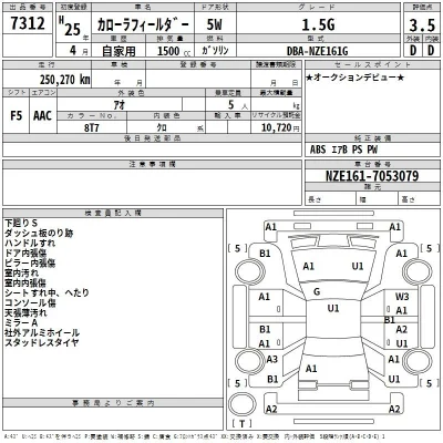 Toyota Corolla Fielder